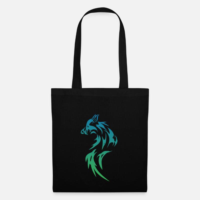 Wolf - Tote Bag - black