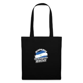 Hispanic Nicaraguan Heritage Nicaragua Heritage - Tote Bag - black - Front