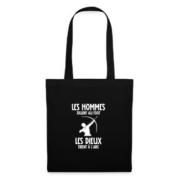 les dieux tirent à l'arc - Sac en tissu - noir - Devant