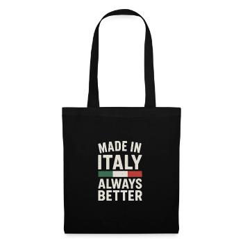 Made in Italy - Tote Bag - black - Front