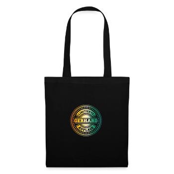 Gerhard - Sac en tissu - noir - Devant
