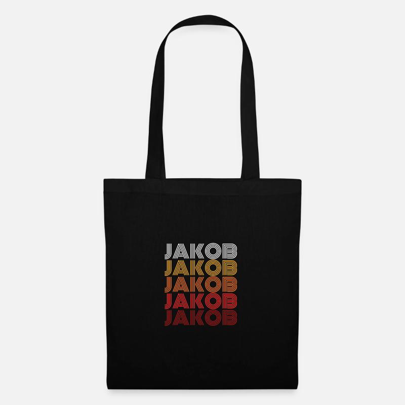 Jakob - Stoffbeutel - Schwarz
