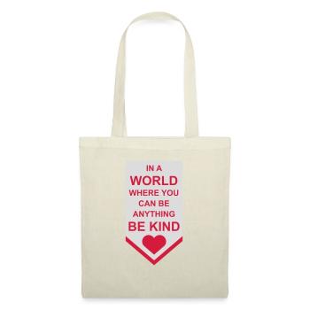 Vous pouvez être gentil - Sac en tissu - nature - Devant