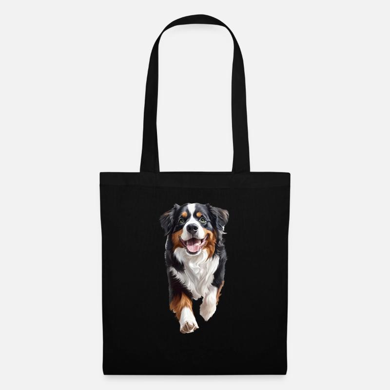 Berner Sennenhund - Stoffbeutel - Schwarz