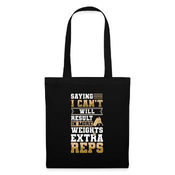 Fitness Trainer Endurance Job - Tote Bag - black - Front