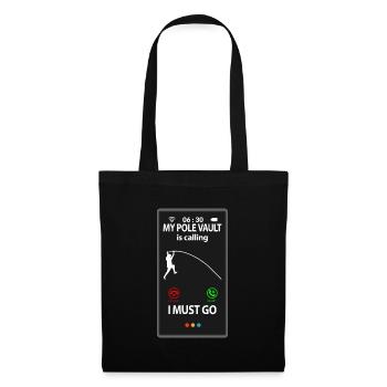 Pole Vault Pole Vault Saying Funny Joke - Tote Bag - black - Front