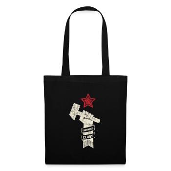 Working class Spoutnik Gagarine Russie Astronaute - Sac en tissu - noir - Devant