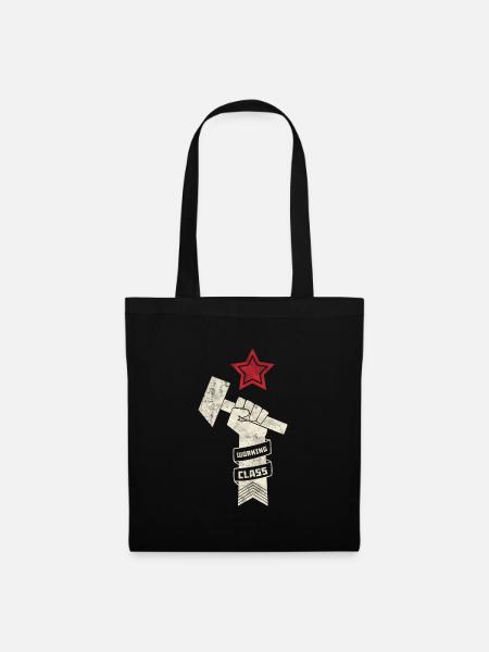 Working class Spoutnik Gagarine Russie Astronaute - Sac en tissu - noir
