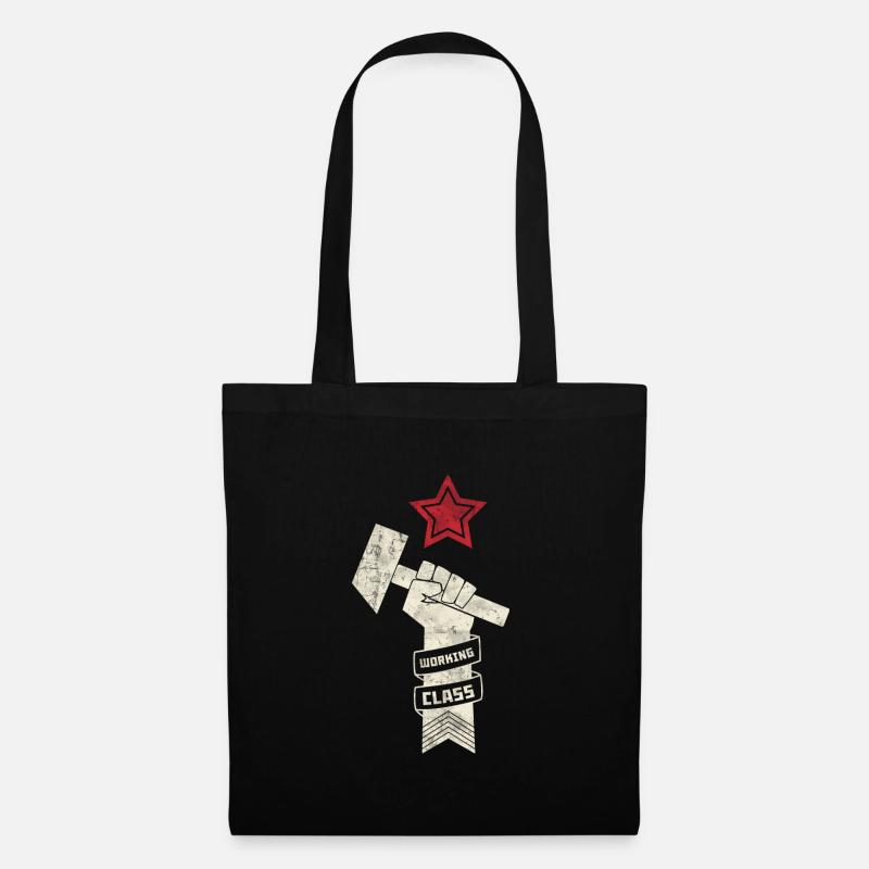 Working class Spoutnik Gagarine Russie Astronaute - Sac en tissu - noir