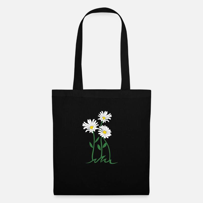 daisy - Tote Bag - black