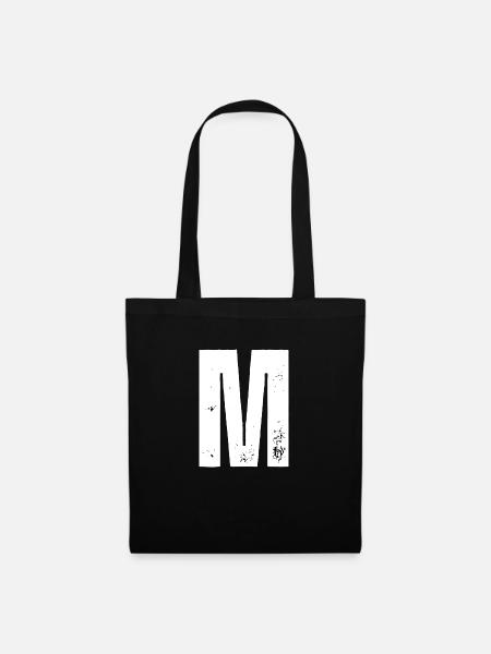 M - Stoffbeutel - Schwarz