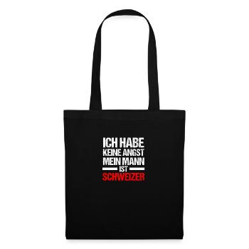 Suisse Suisse - Sac en tissu - noir - Devant