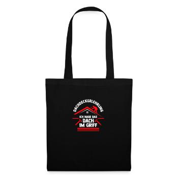 Roofing training apprentice Auzbi roofer - Tote Bag - black - Front