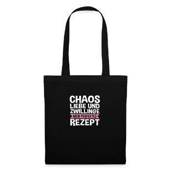 Mom of twins - Tote Bag - black - Front