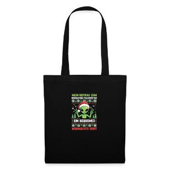 Santa Claus Christmas Ugly Christmas - Tote Bag - black - Front