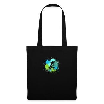 Vélo VTT - Sac en tissu - noir - Devant