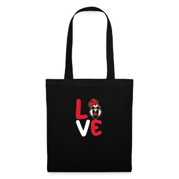 Chicken Rooster - Tote Bag - black - Front