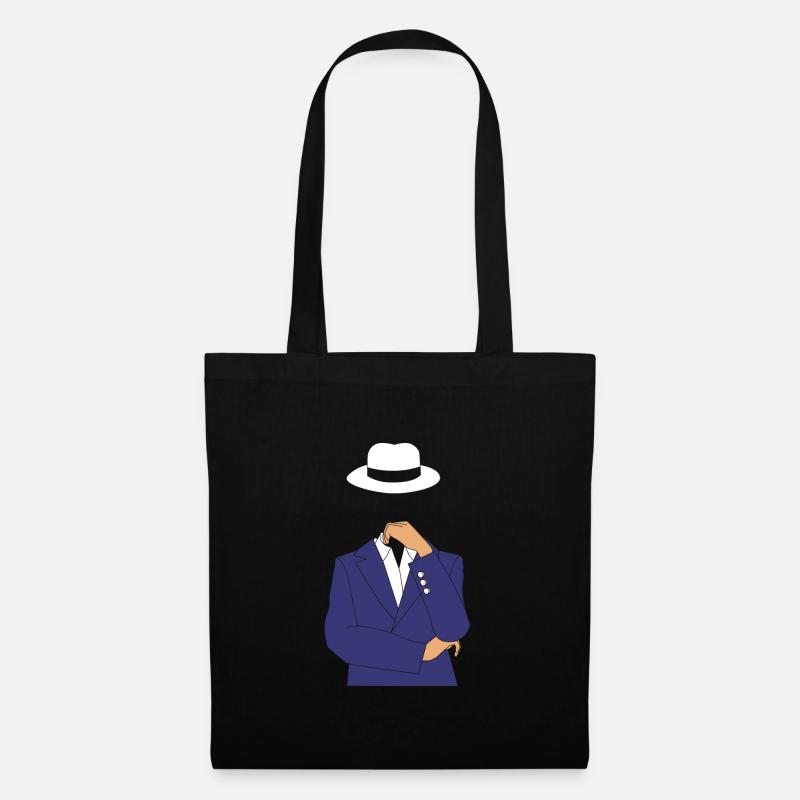 Cyber programmeur cybersécurité Hacker - Sac en tissu - noir
