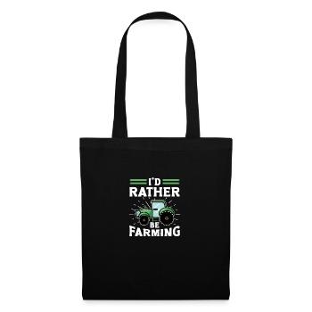 Tenue d’agriculteur Kids Farm Tractor - Sac en tissu - noir - Devant