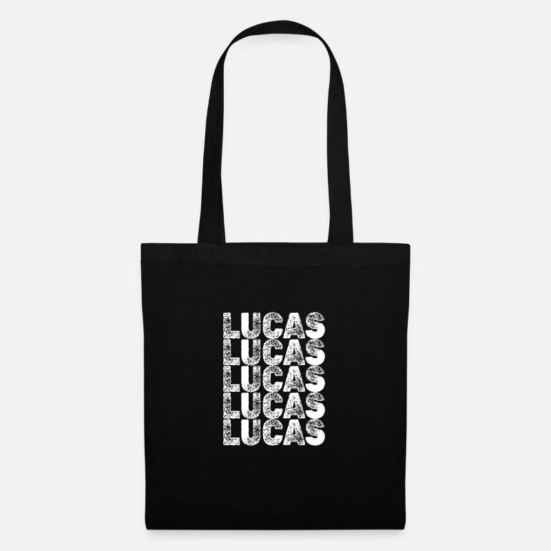 Héros Lucas - Sac en tissu - noir