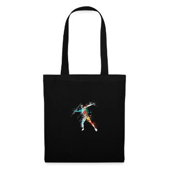Conception du lanceur de javelot splash pour Javelinist - Sac en tissu - noir - Devant