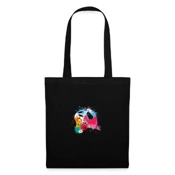 Splash Art Giant Panda Panda Bear Big Panda - Tote Bag - black - Front