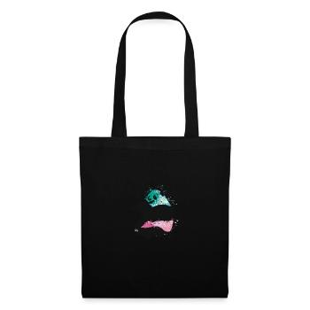 Splash Art Giant Panda Panda Bear Big Panda - Tote Bag - black - Front