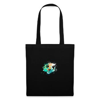 Splash Art Seal Lion de mer - Sac en tissu - noir - Devant