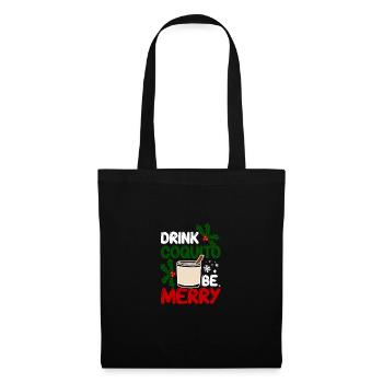 Puerto Rico Christmas Drink coquito be berry - Tote Bag - black - Front