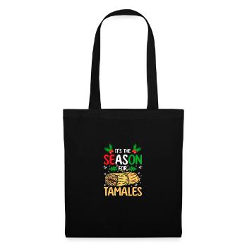 Christmas It's the season for tamales - Tote Bag - black - Front