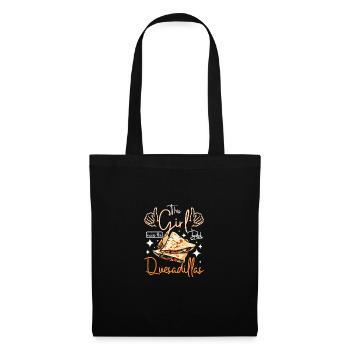 This Girl makes the best Quesadillas - Tote Bag - black - Front
