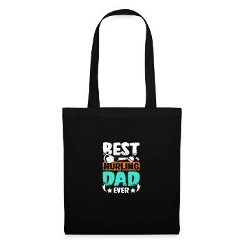 Fathers day Best hurling dad ever - Tote Bag - black - Front
