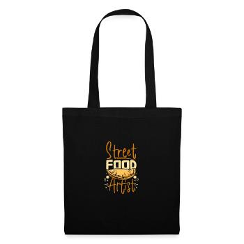 Street food artist Empanadas maker - Tote Bag - black - Front
