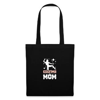 Fête des mères Escrima maman - Sac en tissu - noir - Devant
