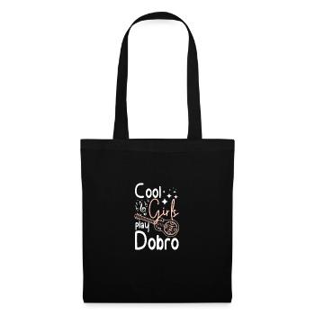 Les filles cool jouent au Dobro - Sac en tissu - noir - Devant