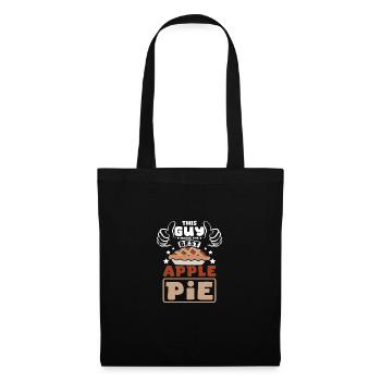 This guy makes the best Apple pie - Tote Bag - black - Front