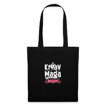 Fête des mères Mama Krav maga maman - Sac en tissu - noir - Devant