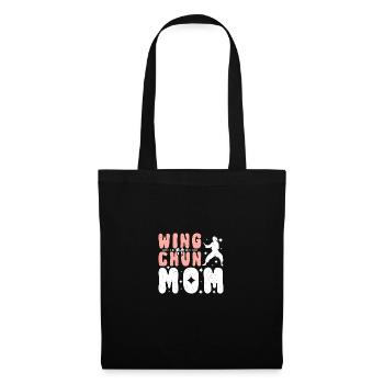 Fête des mères Wing chun Mama Mom - Sac en tissu - noir - Devant