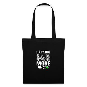 Mode Hapkido activé - Sac en tissu - noir - Devant
