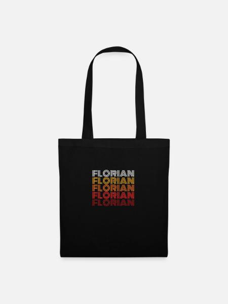 Florian - Stoffbeutel - Schwarz