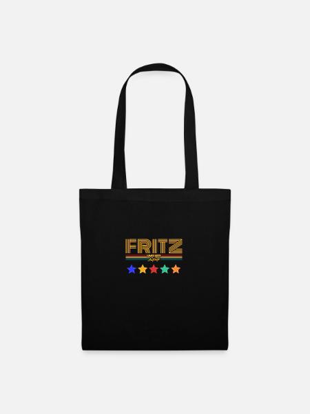 Fritz - Stoffbeutel - Schwarz