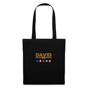 David - Tote Bag - black - Front