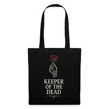 Cadavre Science Humour noir Mort Positif - Sac en tissu - noir - Devant