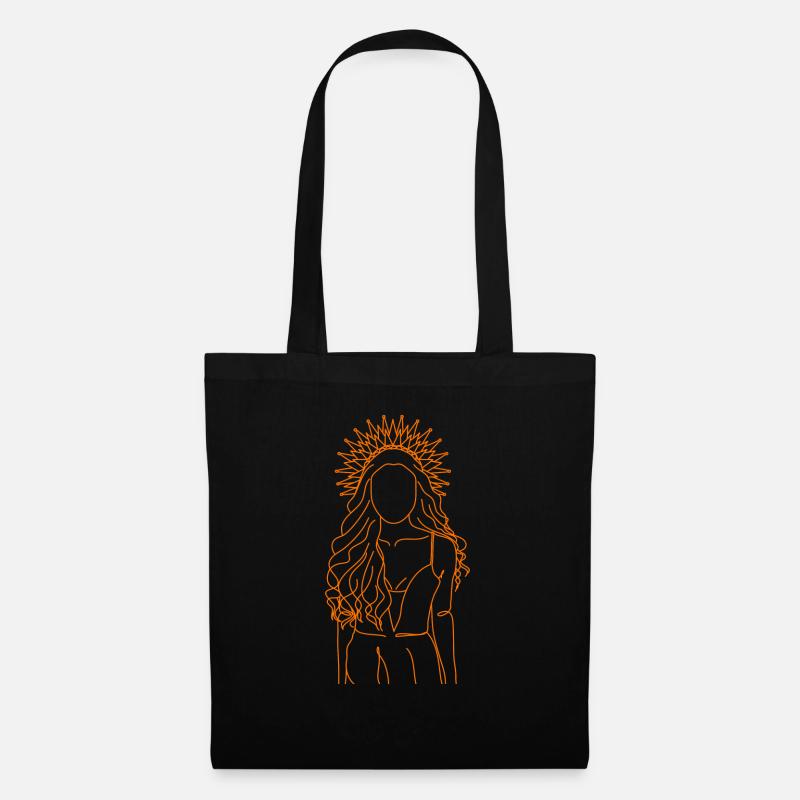 Doyenne (Orange) - Stoffbeutel - Schwarz