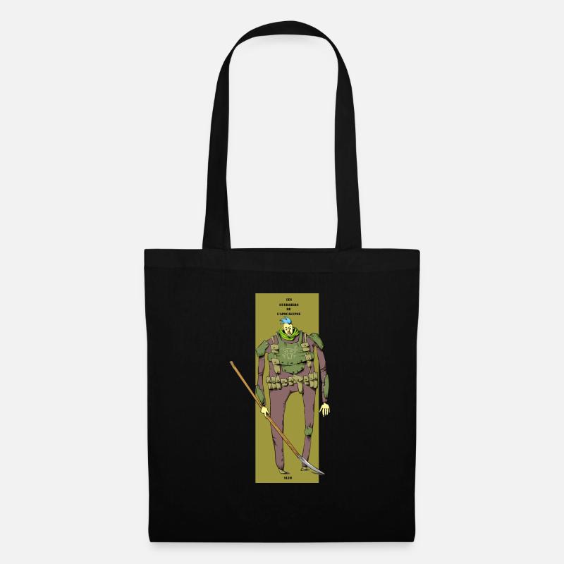slim - Sac en tissu - noir