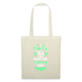 Teacup Grandma Fruit Tea Teapot - Tote Bag - nature - Front