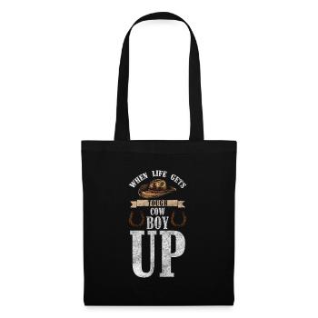 Country Sheriff Dressuur Western Paardrijden - Stoffen tas - zwart - Voor