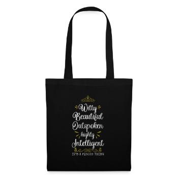 Zodiac sign water February Astro - Tote Bag - black - Front