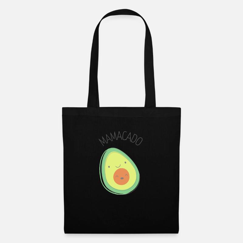 Mamacado - Stoffbeutel - Schwarz