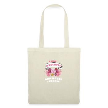 Tail Lurch Guitares Drôle Cadeau Axolotl - Sac en tissu - nature - Devant